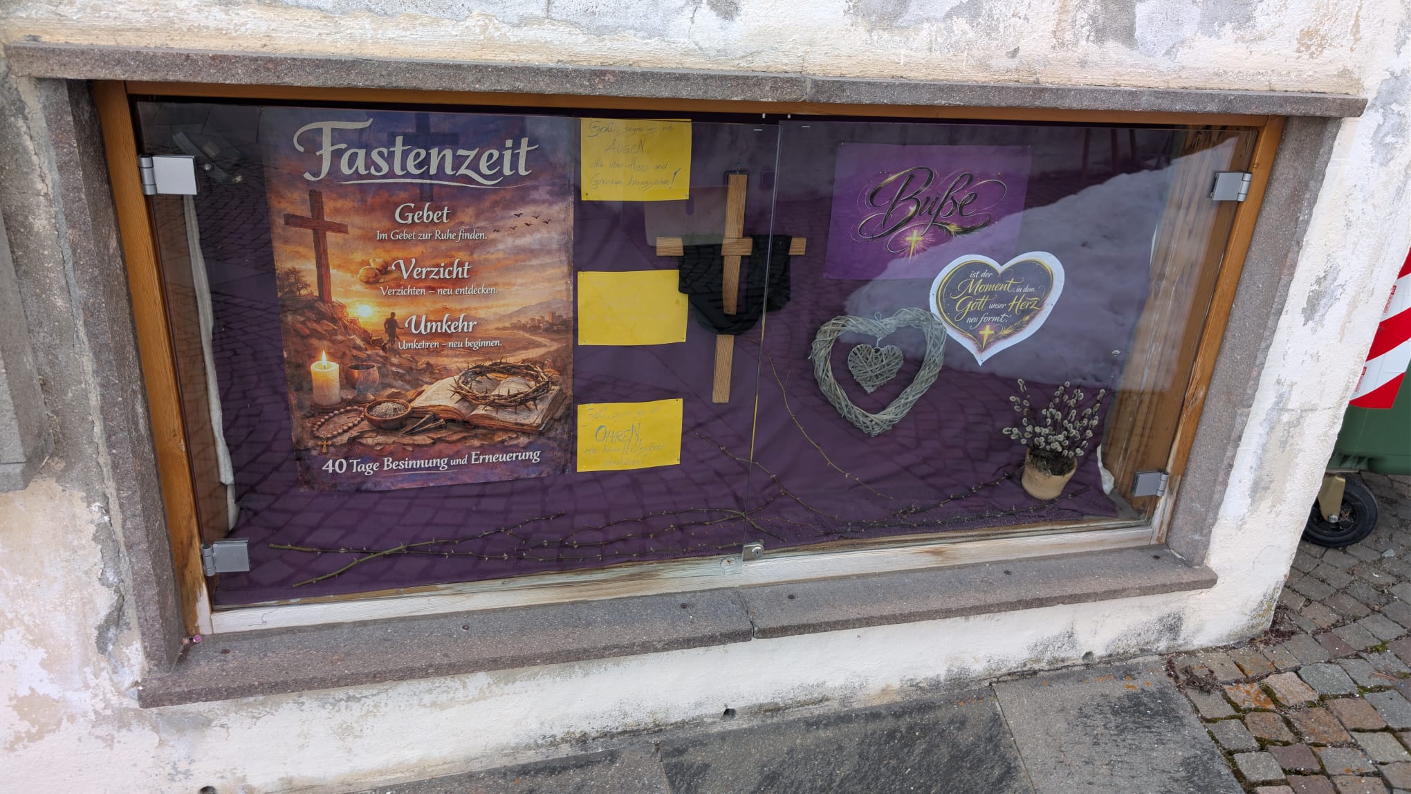 Schaukasten Ahornach